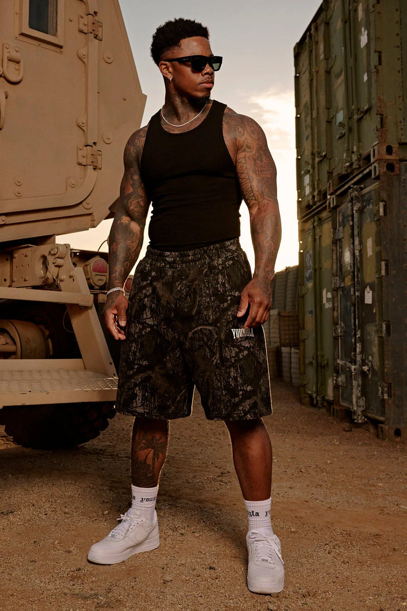 YoungLA - Heritage Baggy Shorts