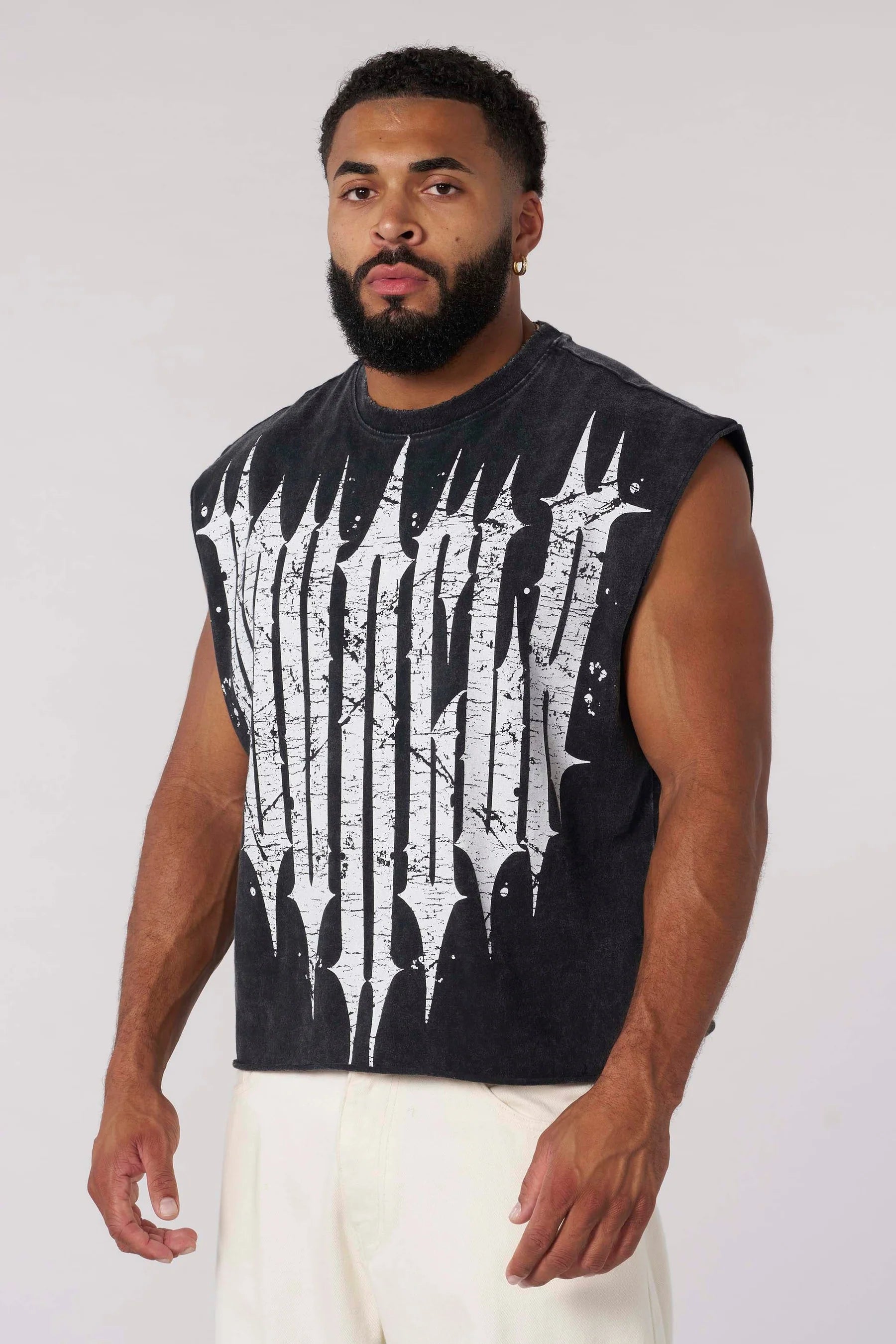 YoungLA Revenge Crop Cut-Offs